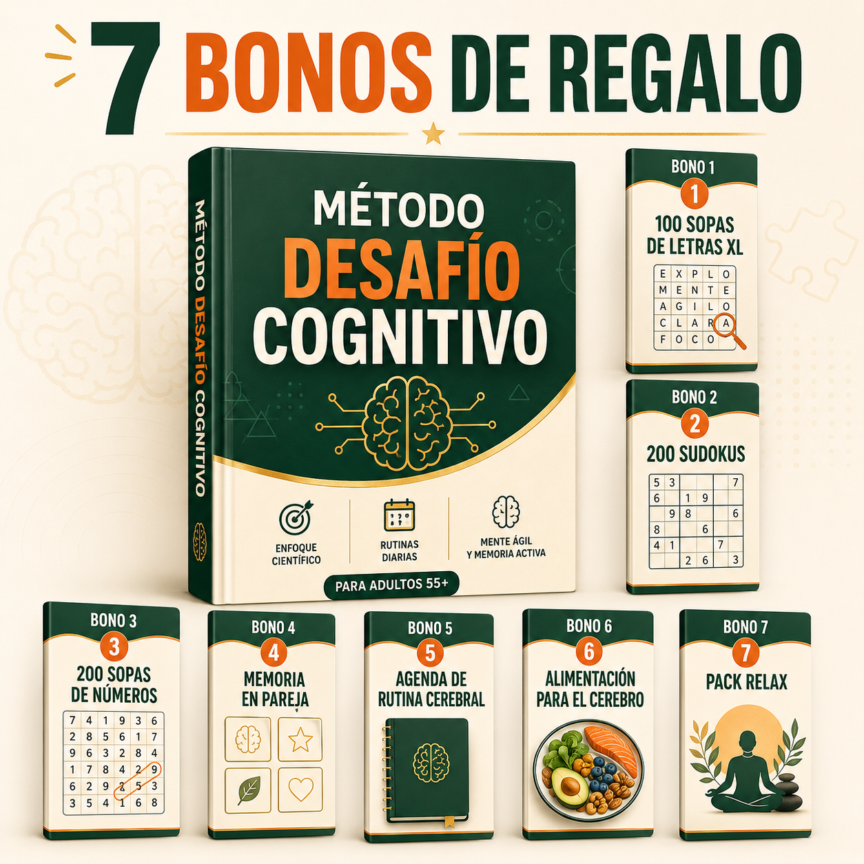 DESAFÍO COGNITIVO: ACTIVÁ Y FORTALECÉ TU MEMORIA