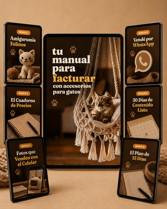TU MANUAL PARA FACTURAR CON ACCESORIOS PARA GATOS