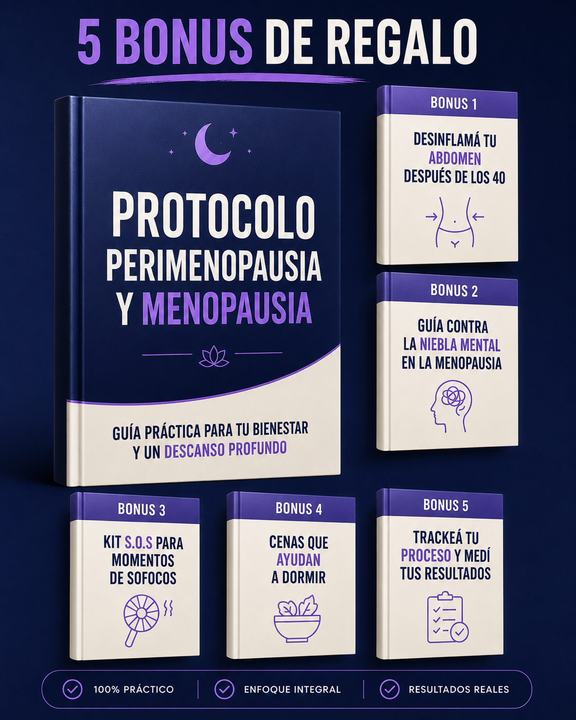 PROTOCOLO MENOPAUSIA Y PERIMENOPAUSIA: MEJORÁ TU DESCANSO